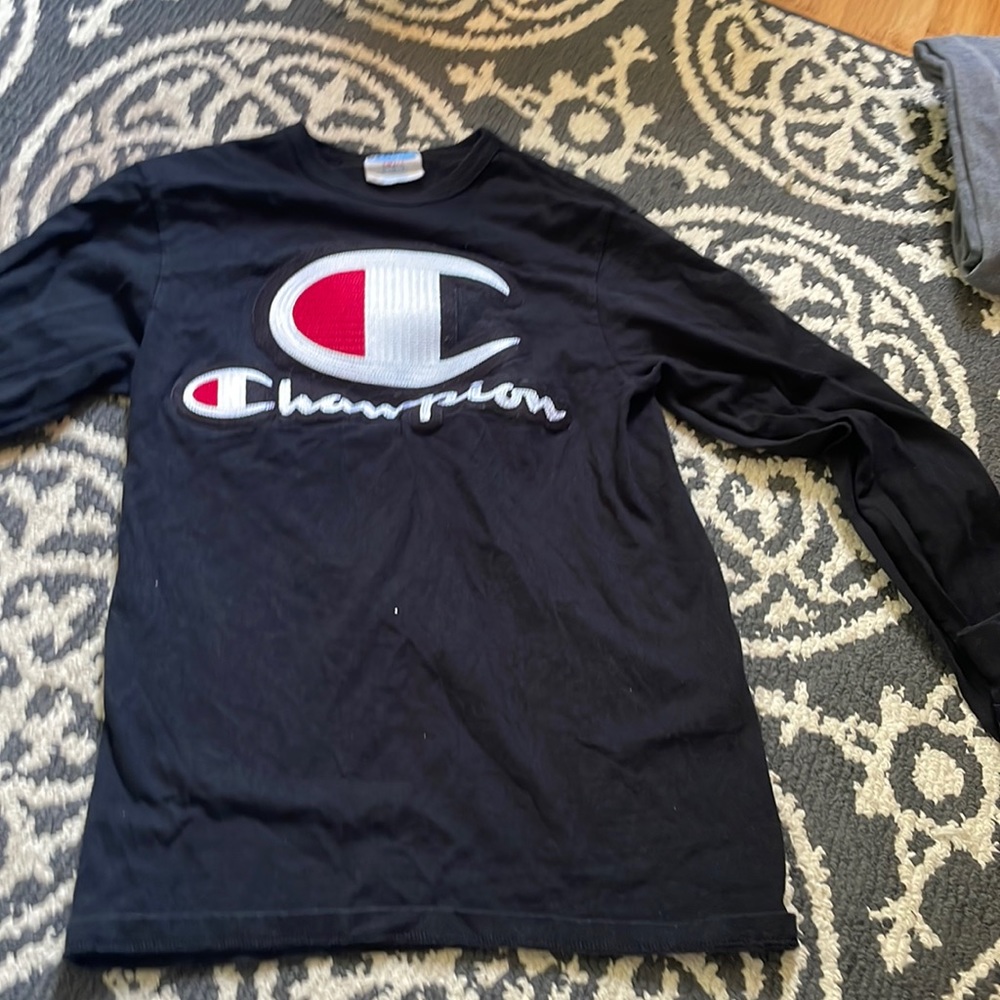 Champion Long Sleeve: Size S
